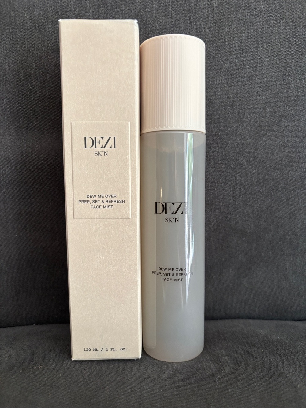 DEZI Dew Me Over Face Mist — Cream & White